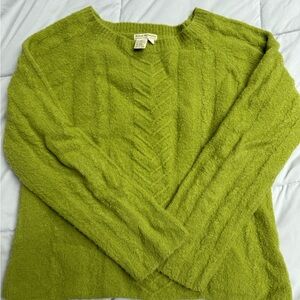 Women's Green Sweater Y2K